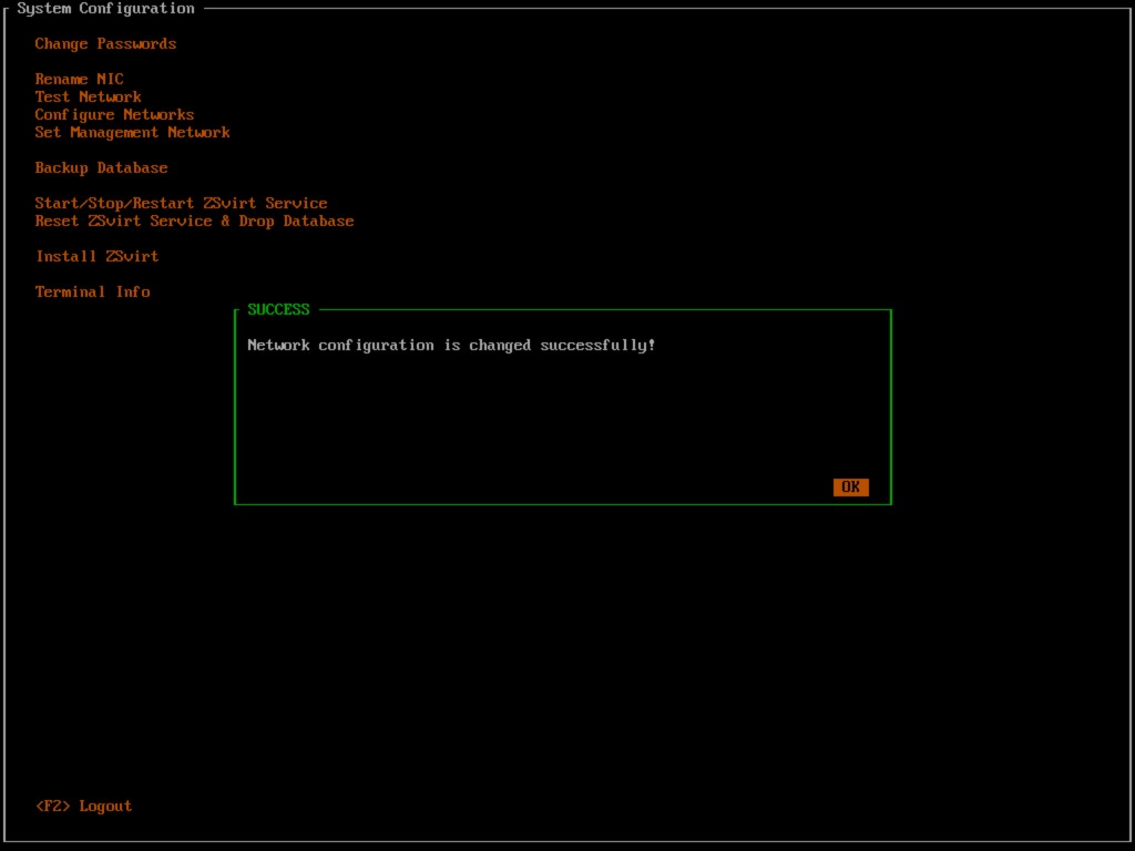 Bond 创建成功